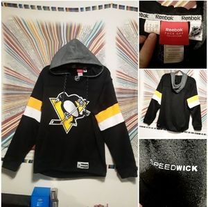 Reebok/NHL/Pittsburgh Penguins Unisex Medium Hooded Jersey